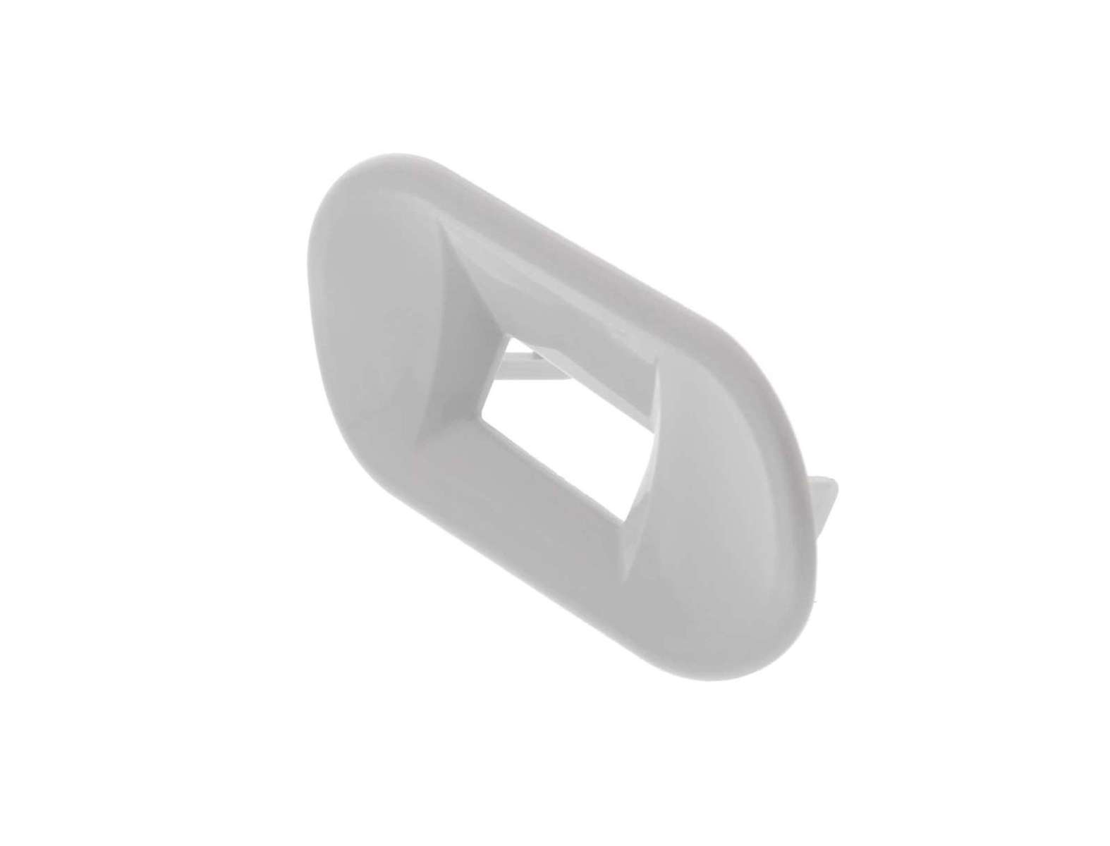 WW01F01763 - Genuine OEM GE Washer Bezel Lid Lock, White